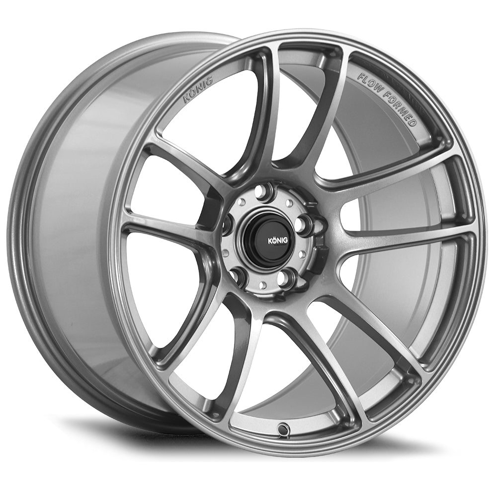 Konig Heliogram Metallic Titanium Wheel