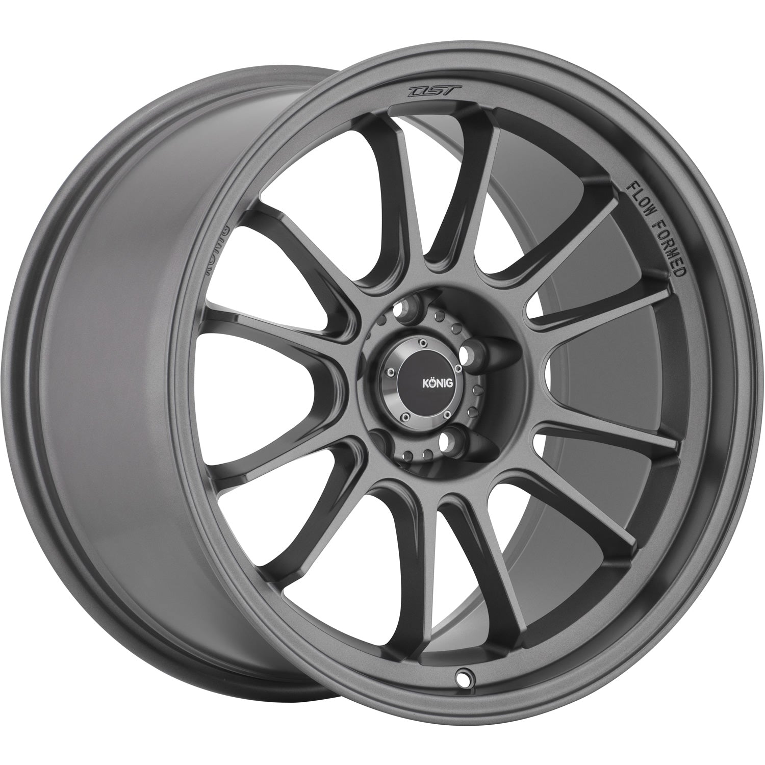 Konig Hypergram Matte Gray Wheel