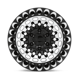 Black Rhino LABYRINTH 17x9.5 +12 Gloss Black with Machined Face & Milling   truck wheel