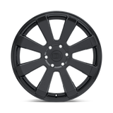 Level 8 ENFORCER 17x8.5 -6mm Gloss Black