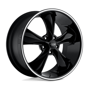 Foose 1Pc F104 Legend Gloss Black Milled