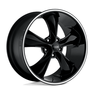 Foose 1PC F104 LEGEND 20x8.5 +07 Gloss Black Milled