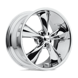 Foose 1PC F105 LEGEND 20x8.5 +7mm Chrome Plated