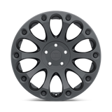 Level 8 IMPACT 17x8.5 -6mm Matte Black