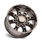 Level 8 SLINGSHOT 17x8.5 +10mm Matte Bronze