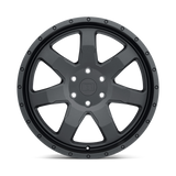 Level 8 SLAM 17x8.5 -6mm Matte Black