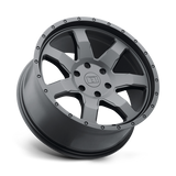 Level 8 SLAM 17x8.5 -6mm Matte Black