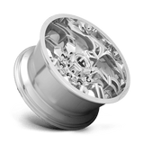 Fuel 1PC D746 LOCKDOWN 20x10 -18mm Chrome