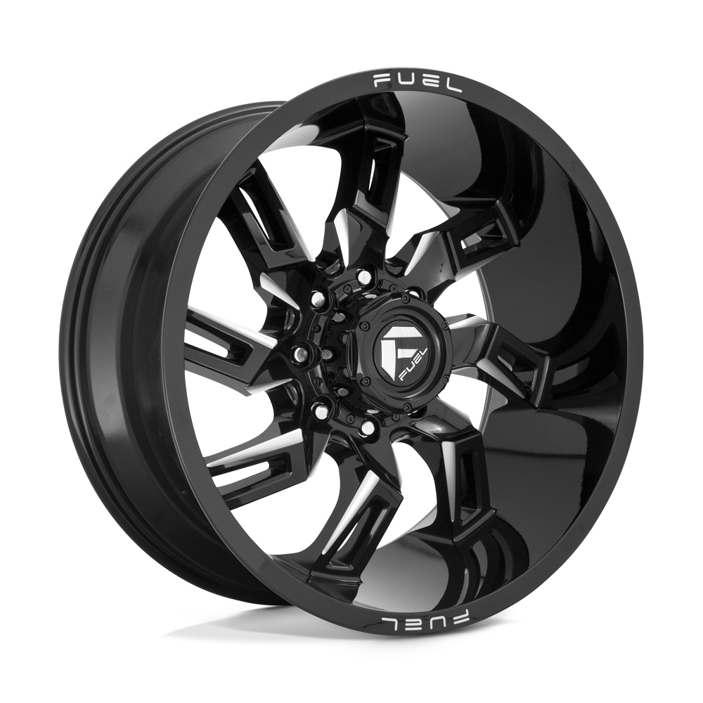 Fuel 1PC D747 LOCKDOWN Black wheel