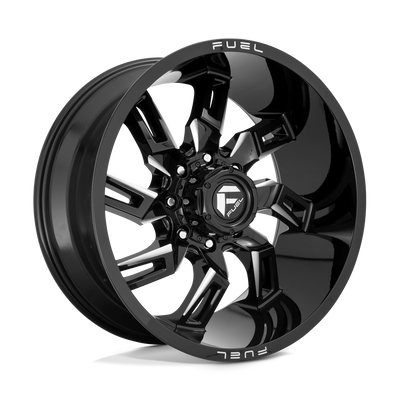 Fuel 1PC D747 LOCKDOWN Black wheel