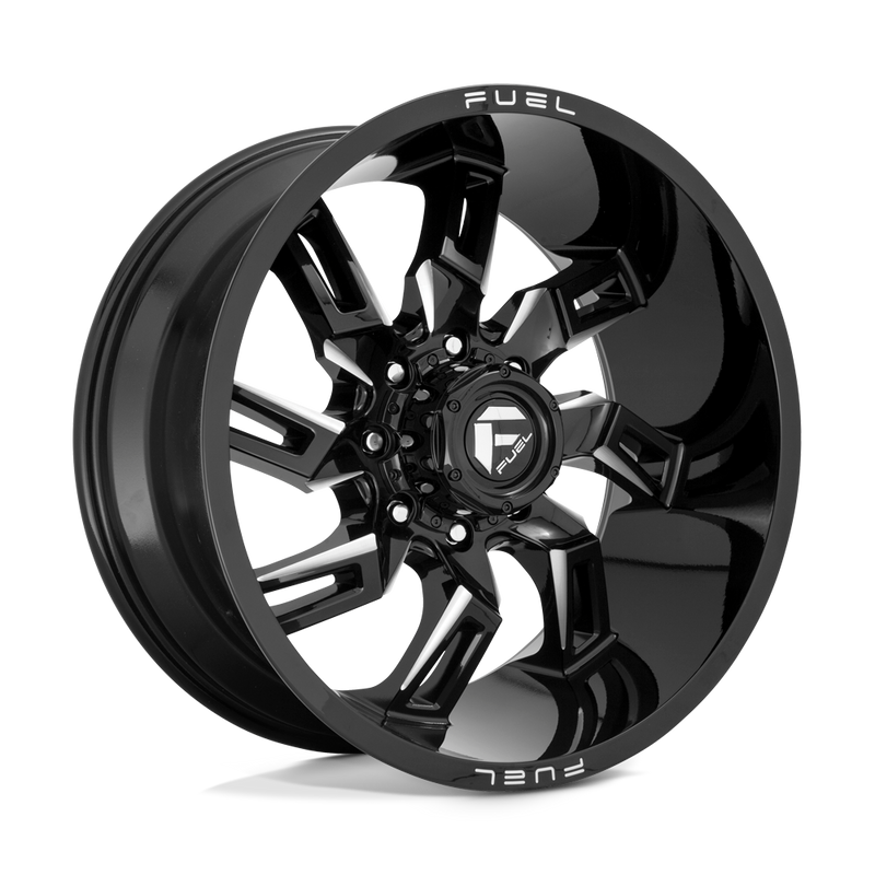 Fuel 1PC D747 LOCKDOWN Black wheel