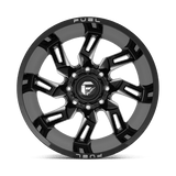 Fuel 1PC D747 LOCKDOWN 20x10 -18mm Gloss Black Milled (8x170)