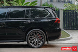 Vossen HF-2 19x8.5 +38 Tinted Matte Gunmetal premium Euro wheel