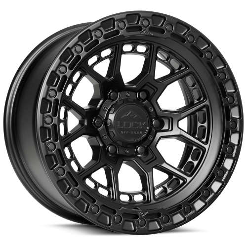 Lock Offroad Wheels Commando Matte Black