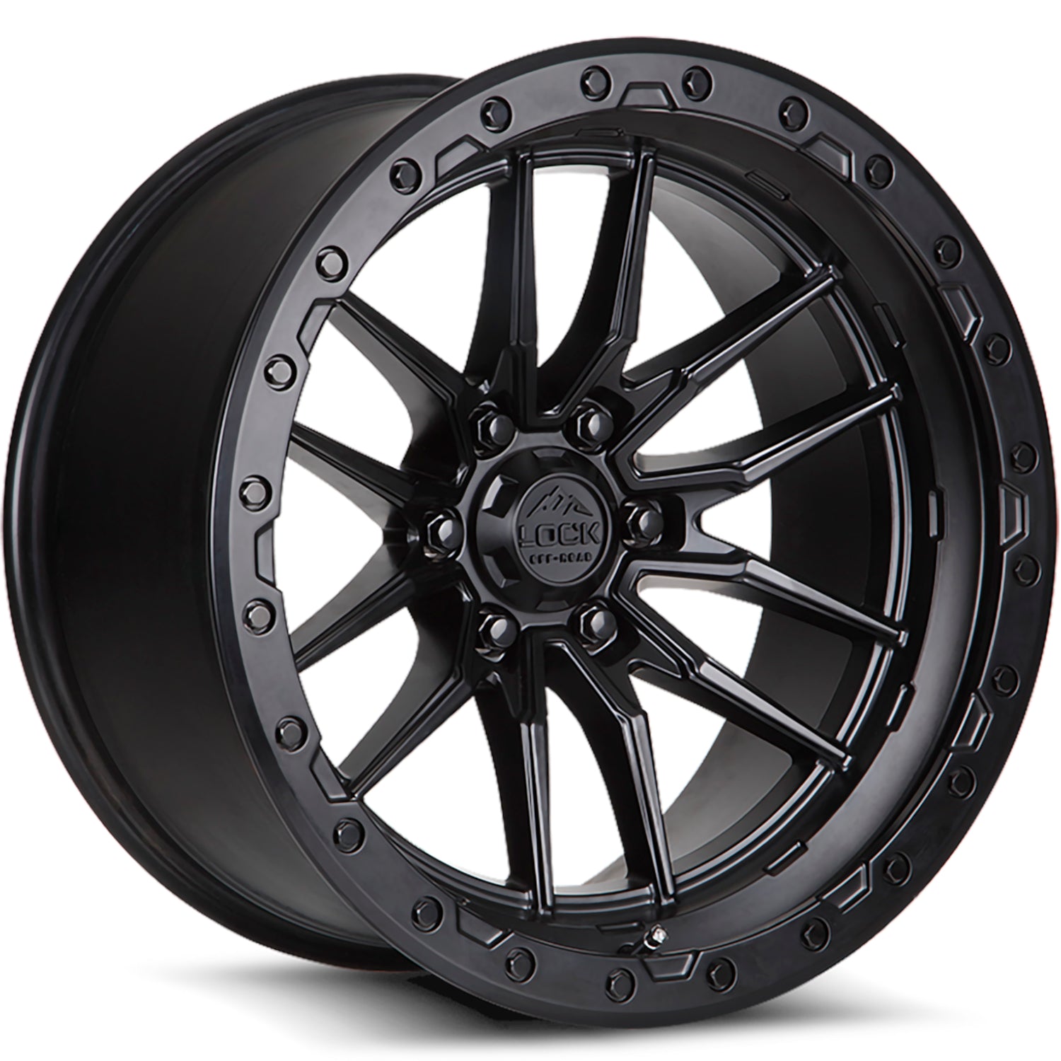 Lock Offroad Wheels Krawler Matte Black