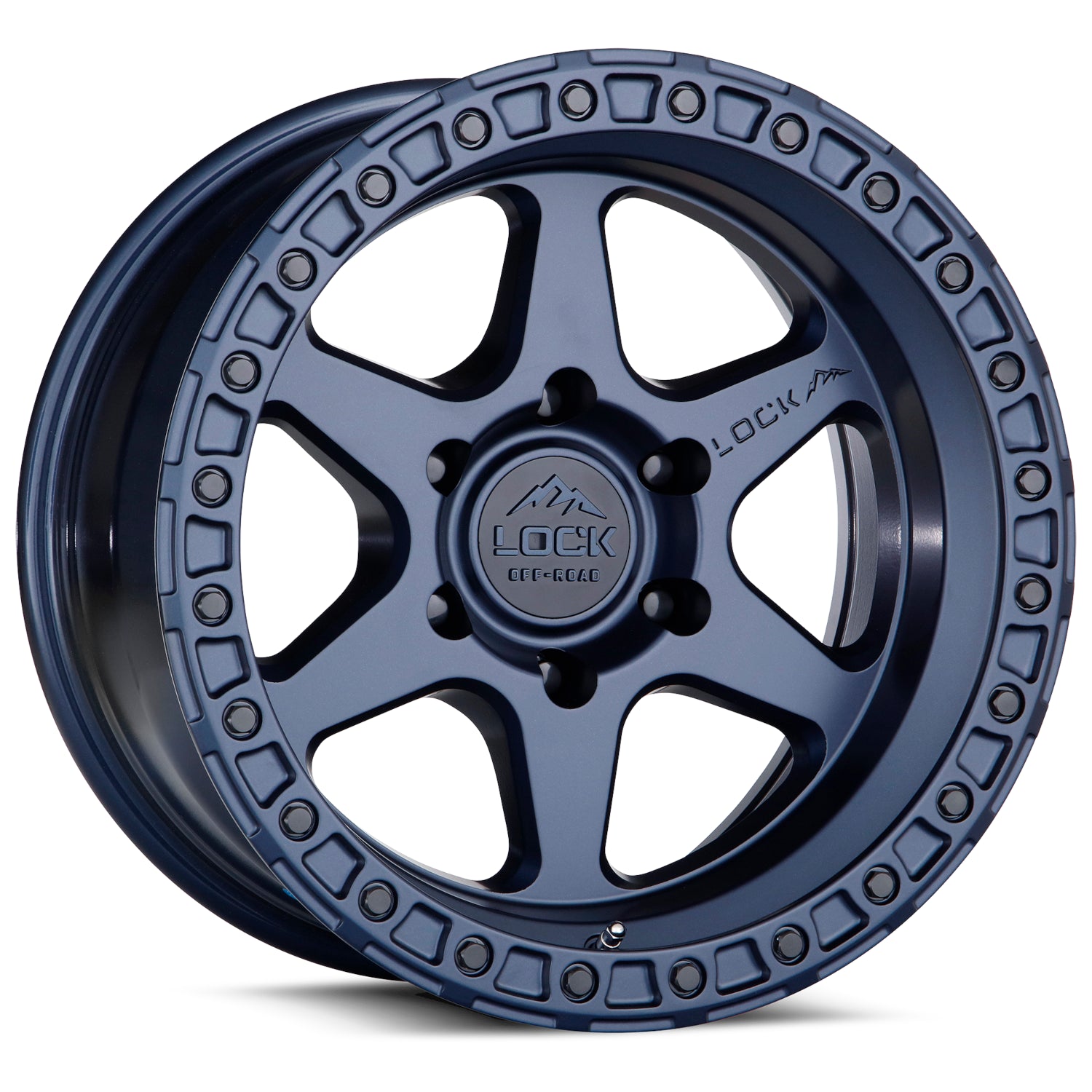 Lock Offroad Wheels Olympus Matte Blue