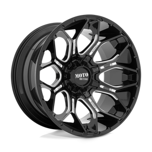 Moto Metal Mo808 Sniper Gloss Black Milled