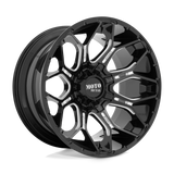 Moto Metal MO808 SNIPER Black wheel