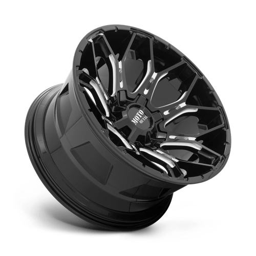 Moto Metal MO808 SNIPER 20x9 0 Gloss Black Milled