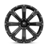 MSA Offroad Wheels M42 Bounty 18x7 Satin Black Milled UTV off-road wheel