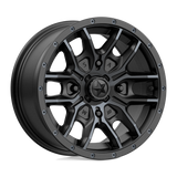 MSA Offroad Wheels M43 FANG Black wheel