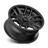 MSA Offroad Wheels M43 FANG 15x7 +10mm Satin Black with Titanium Tint