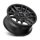 MSA Offroad Wheels M43 FANG 15x7 +38mm Satin Black With Titanium Tint