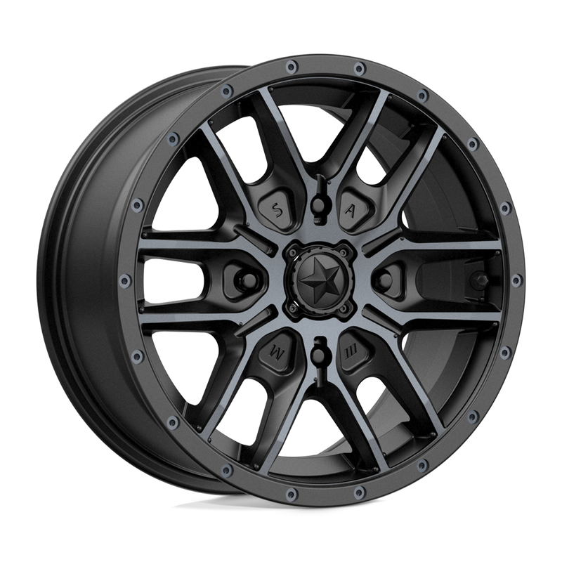 MSA Offroad Wheels M43 FANG 15x7 +38 Black