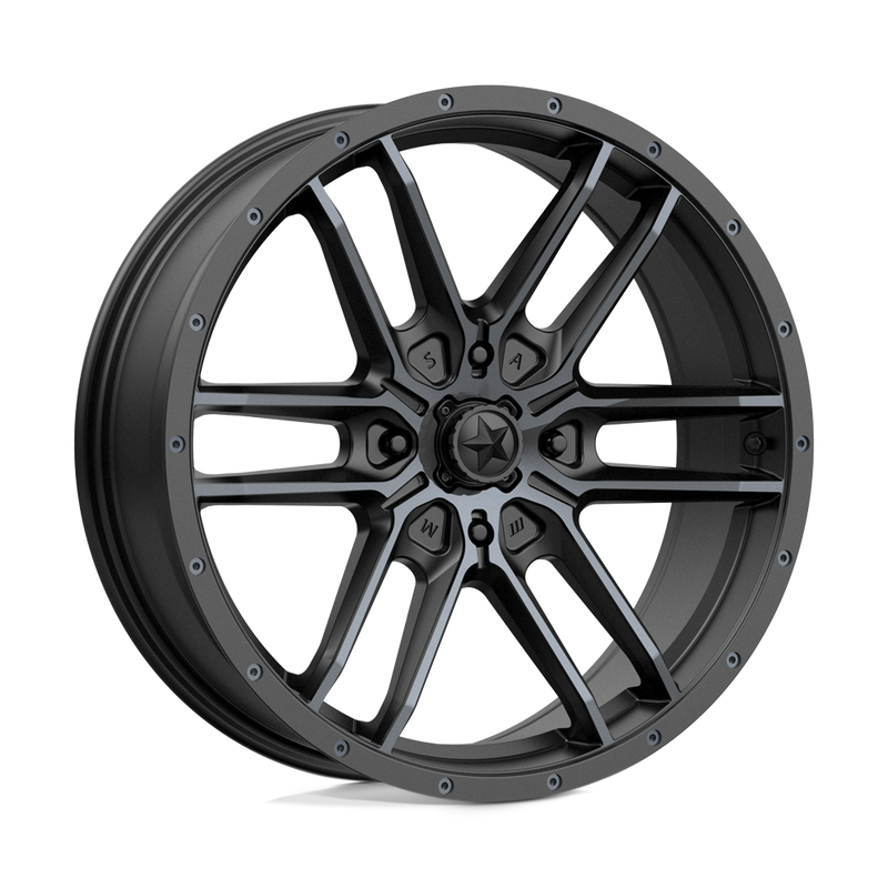 MSA Offroad Wheels M43 FANG Black wheel