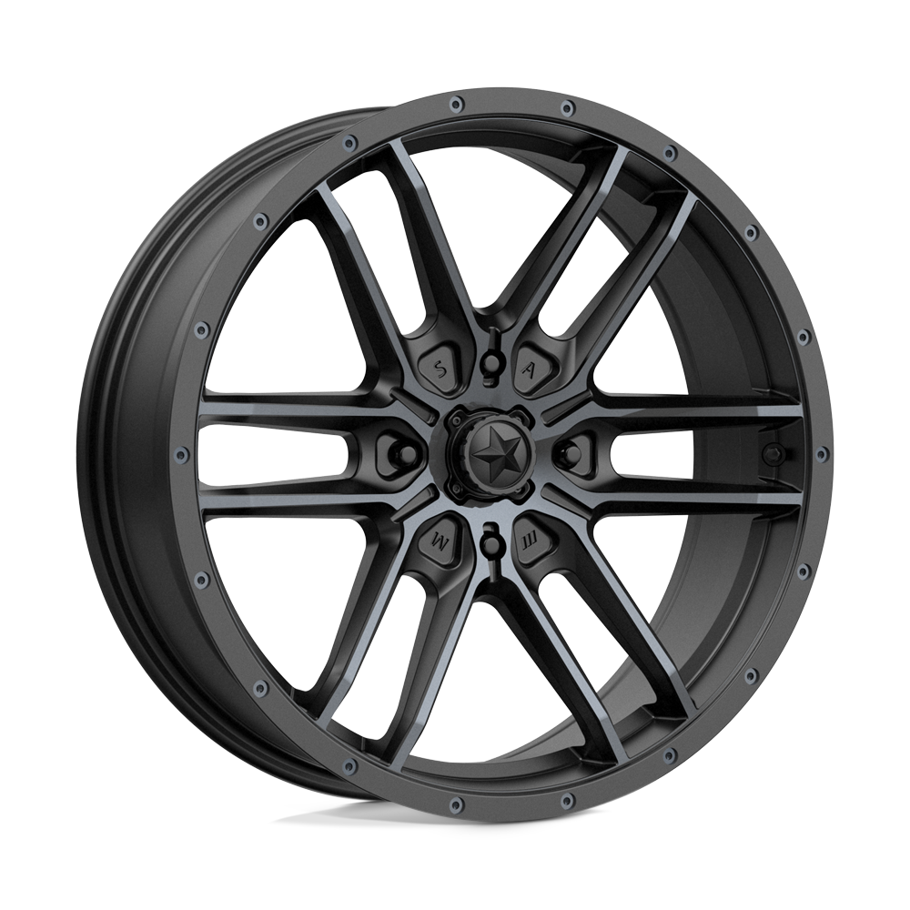 MSA Offroad Wheels M43 FANG Black wheel