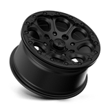 MSA Offroad Wheels M44 CANNON BEADLOCK 14x7 +10mm Satin Black
