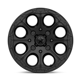 MSA Offroad Wheels M44 Cannon Beadlock 15x7 Satin Black premium UTV wheel