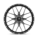 MSA Offroad Wheels M45 PORTAL 24x7 0mm Gloss Black Milled