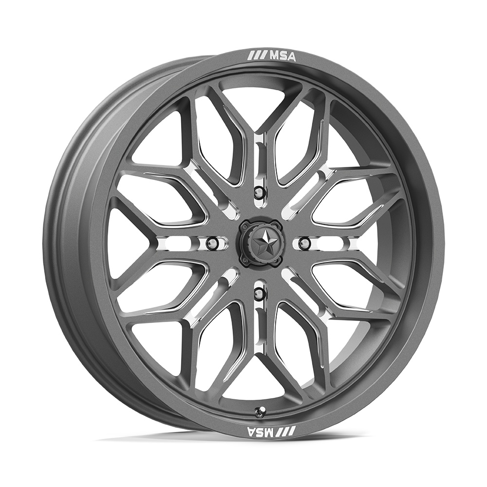 MSA Offroad Wheels M47 SNIPER Gunmetal wheel