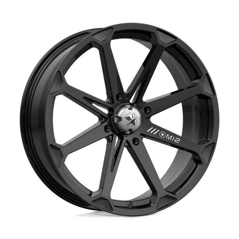 MSA Offroad Wheels M12 DIESEL Black wheel