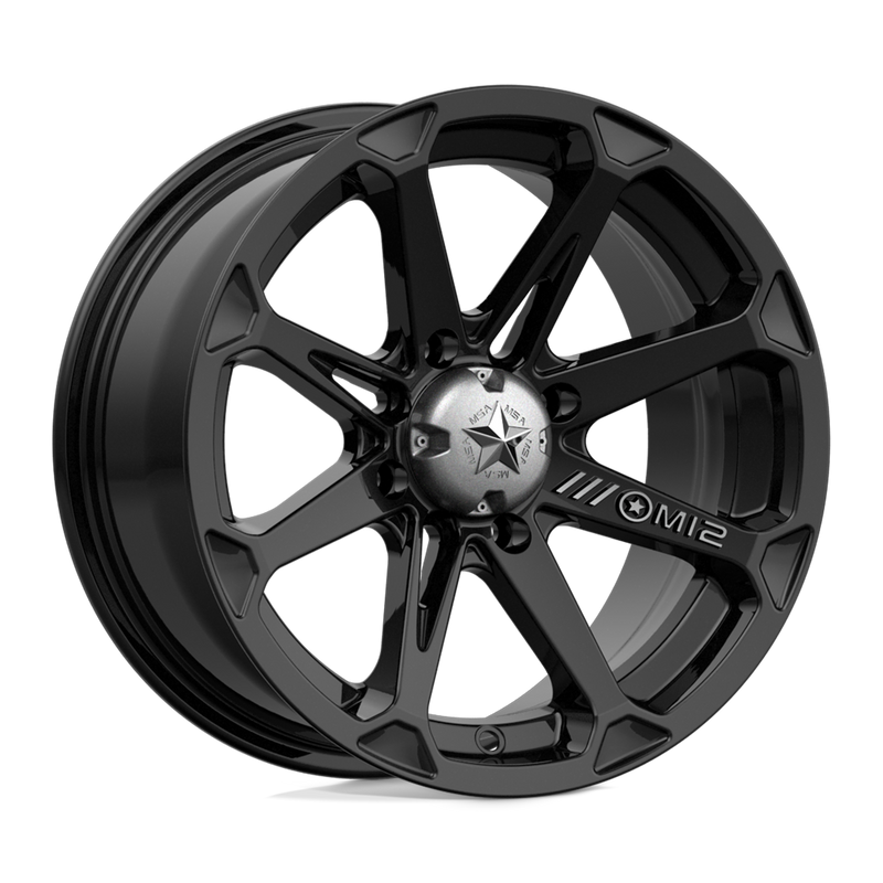 MSA Offroad Wheels M12 DIESEL Black wheel
