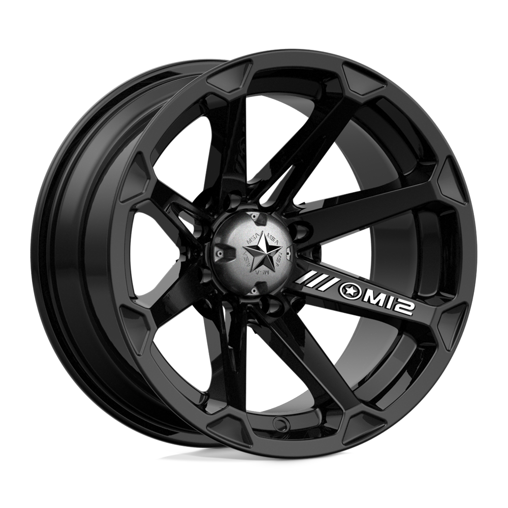 MSA Offroad Wheels M12 DIESEL Black wheel
