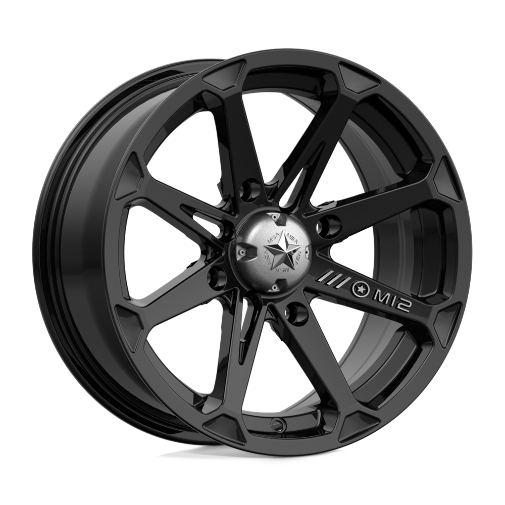 MSA Offroad Wheels M12 DIESEL Black wheel