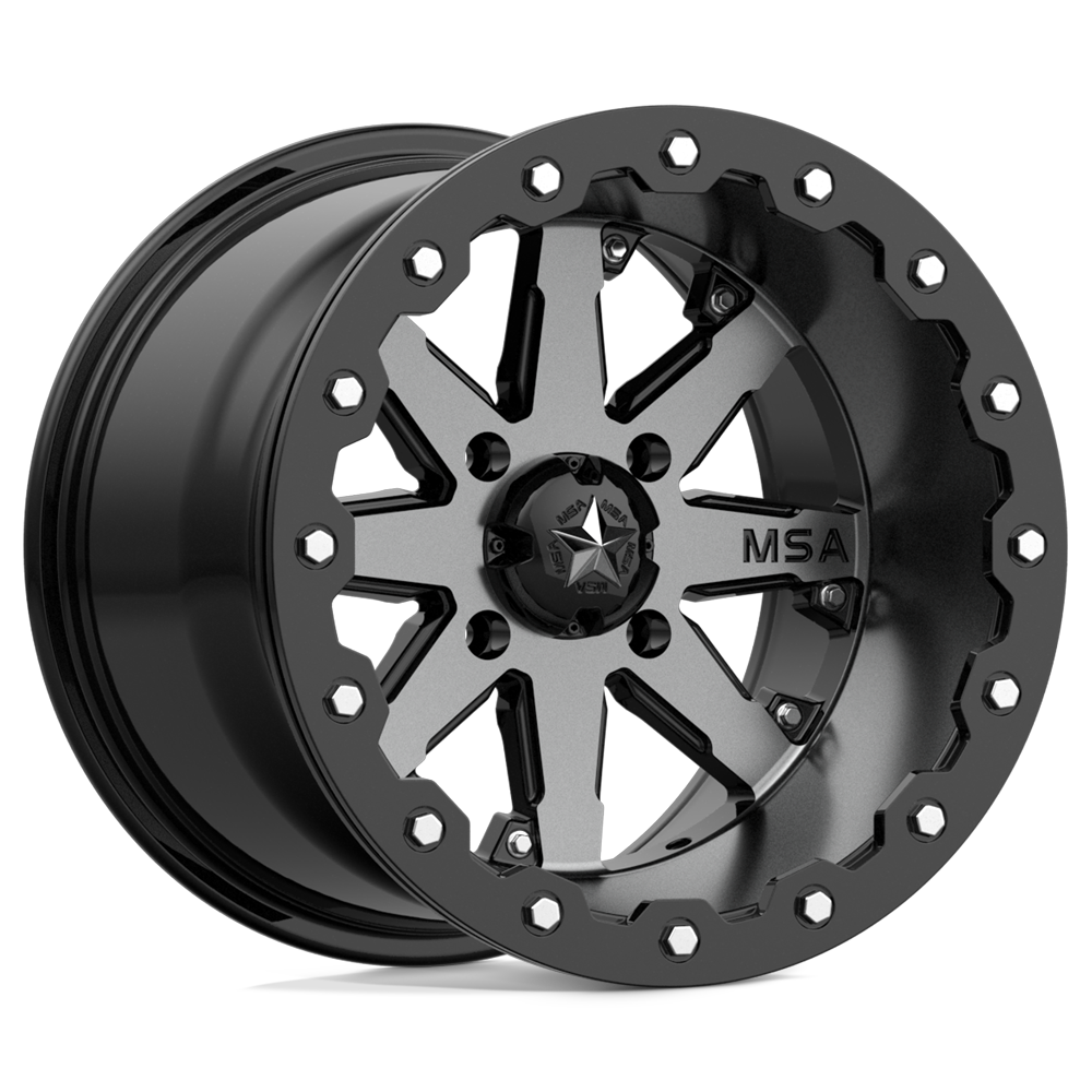 MSA Offroad Wheels M21 LOK BEADLOCK Gray wheel