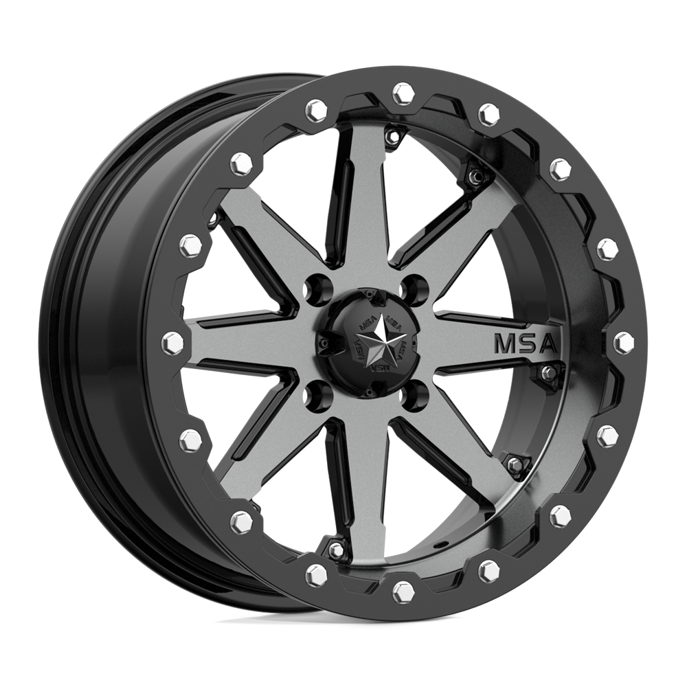 Msa Offroad Wheels M21 Lok Beadlock Charcoal Tint