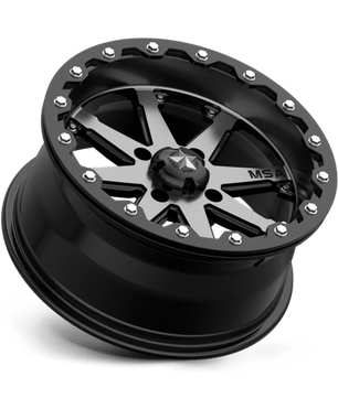 MSA Offroad Wheels M21 LOK BEADLOCK 14x7 0 Charcoal Tint