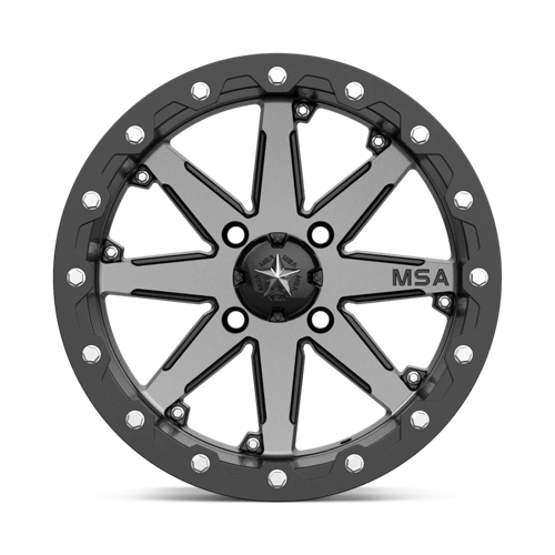 MSA Offroad Wheels M21 LOK BEADLOCK 15x7 0 Charcoal Tint