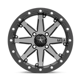 MSA Offroad Wheels M21 LOK BEADLOCK 14x7 0mm Charcoal Tint