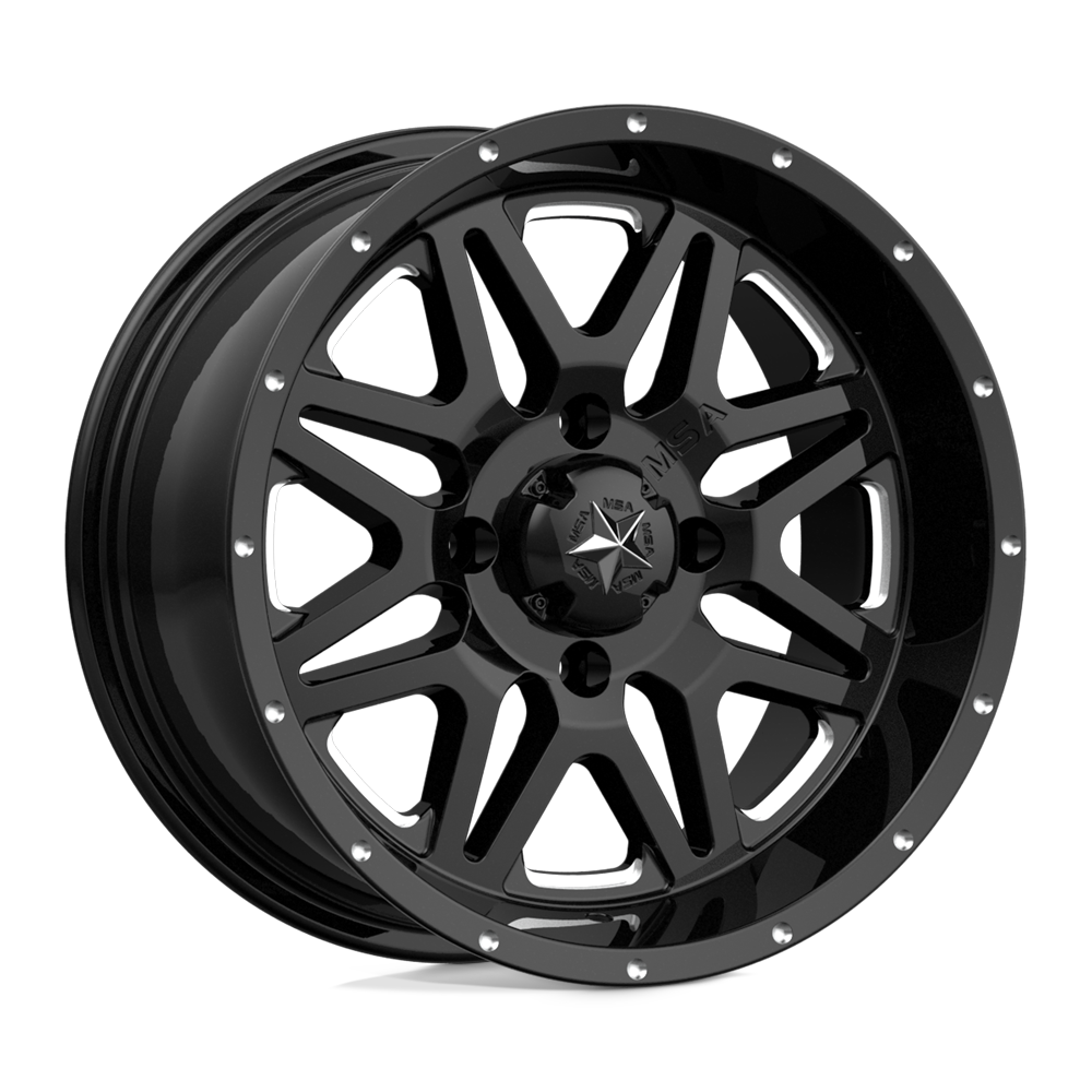 MSA Offroad Wheels M26 VIBE Black wheel