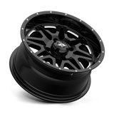 MSA Offroad Wheels M26 VIBE 16x7 0mm Milled Gloss Black