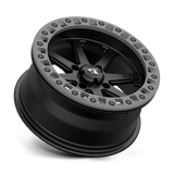 MSA Offroad Wheels M31 LOK2 BEADLOCK 15x7 0mm Satin Black Matte Gray Ring