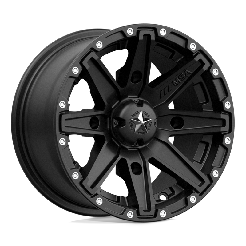 MSA Offroad Wheels M33 CLUTCH Black wheel