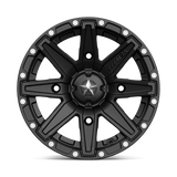 MSA Offroad Wheels M33 CLUTCH 12x7 +10mm Satin Black