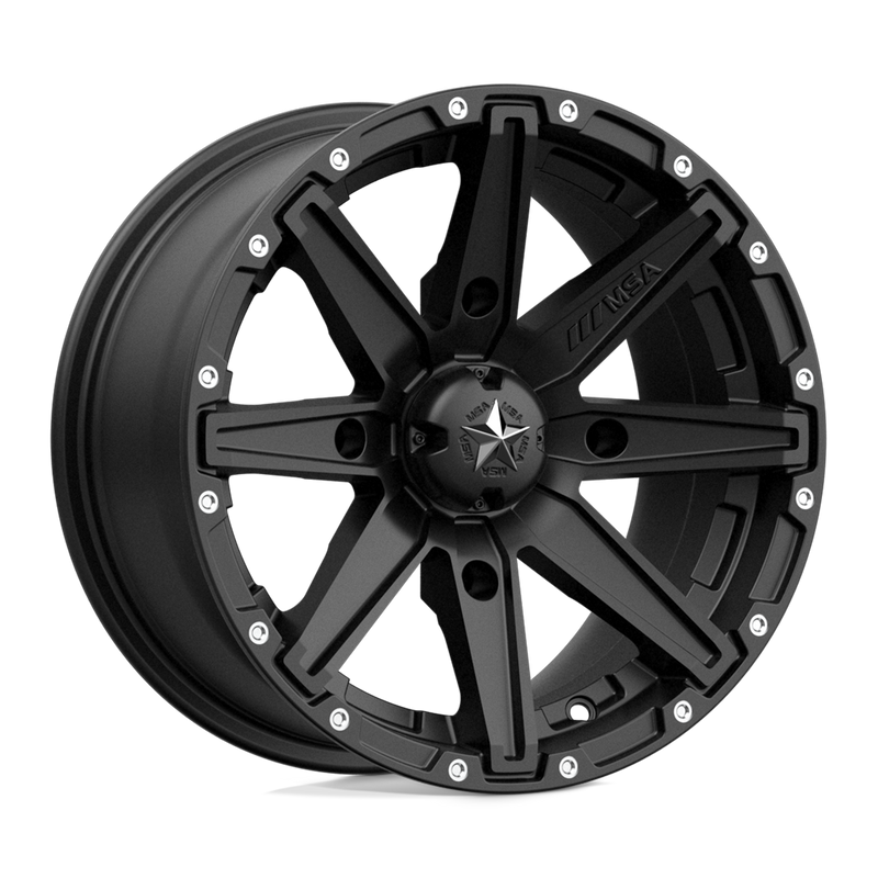 MSA Offroad Wheels M33 CLUTCH Black wheel