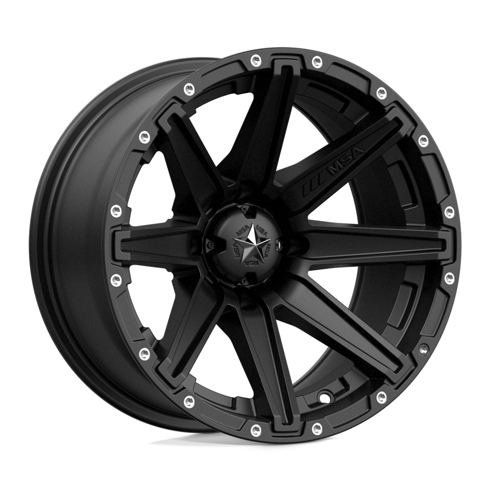 MSA Offroad Wheels M33 CLUTCH Black wheel